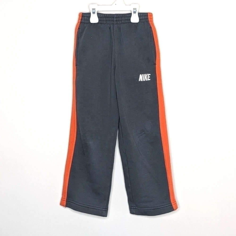 Nike Gray Orange Sweatpants 5